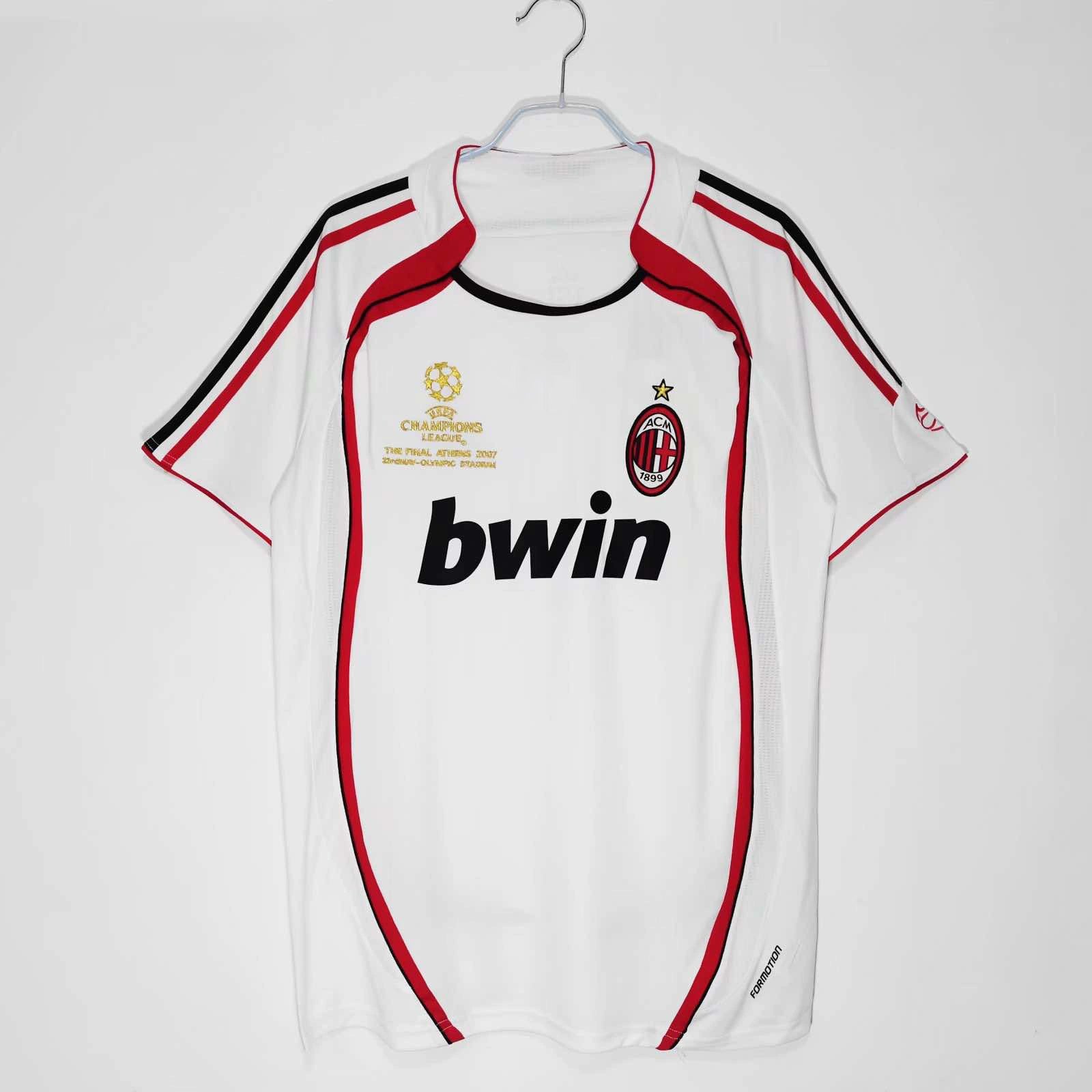0607 season AC Milan away Retro Fan version
