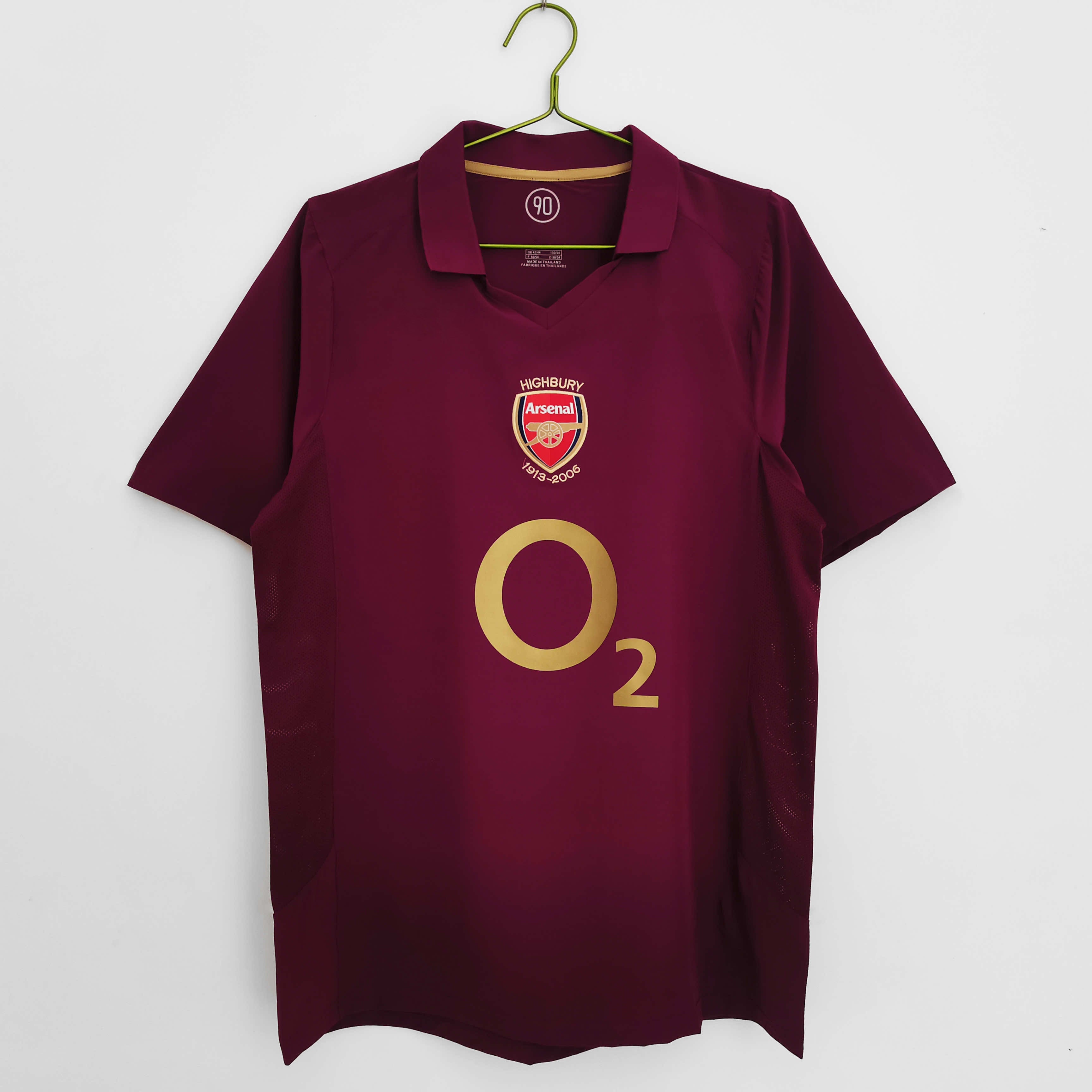 0506 season Arsenal Home retro Fan version
