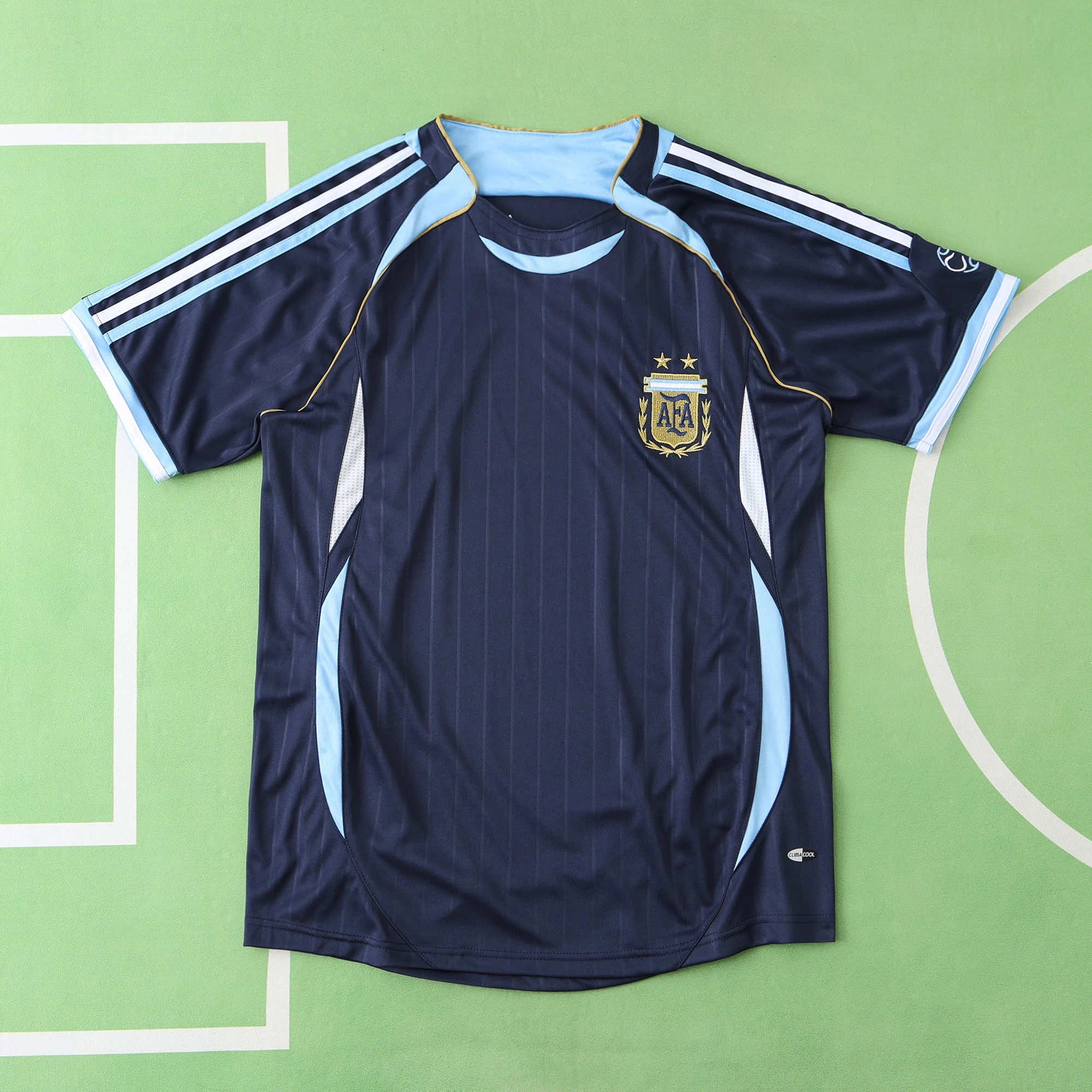 06 season Argentina away retro Fan version