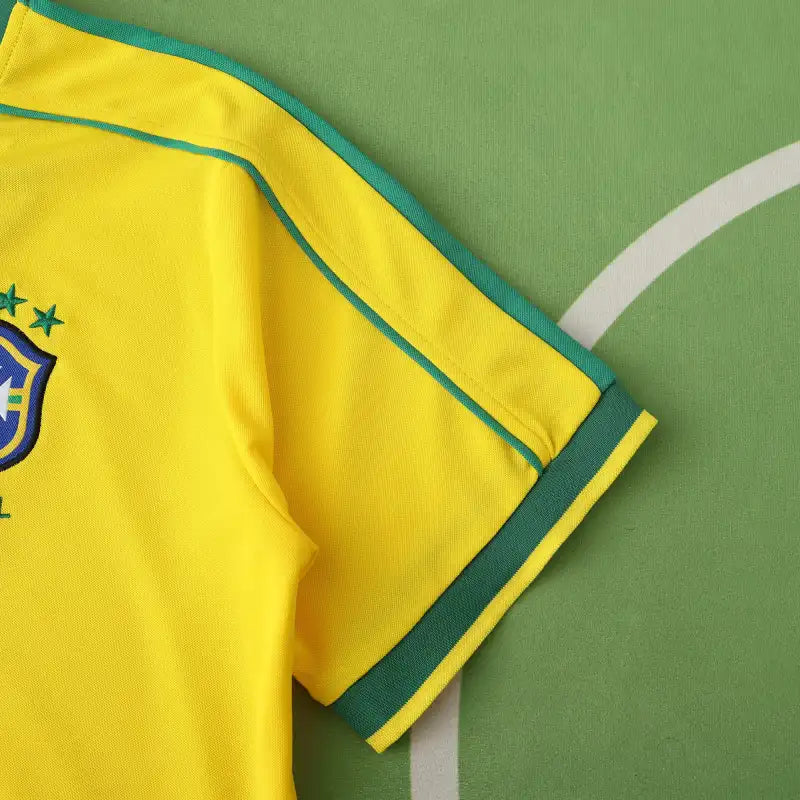 1998 season Brazil home retro Fan version