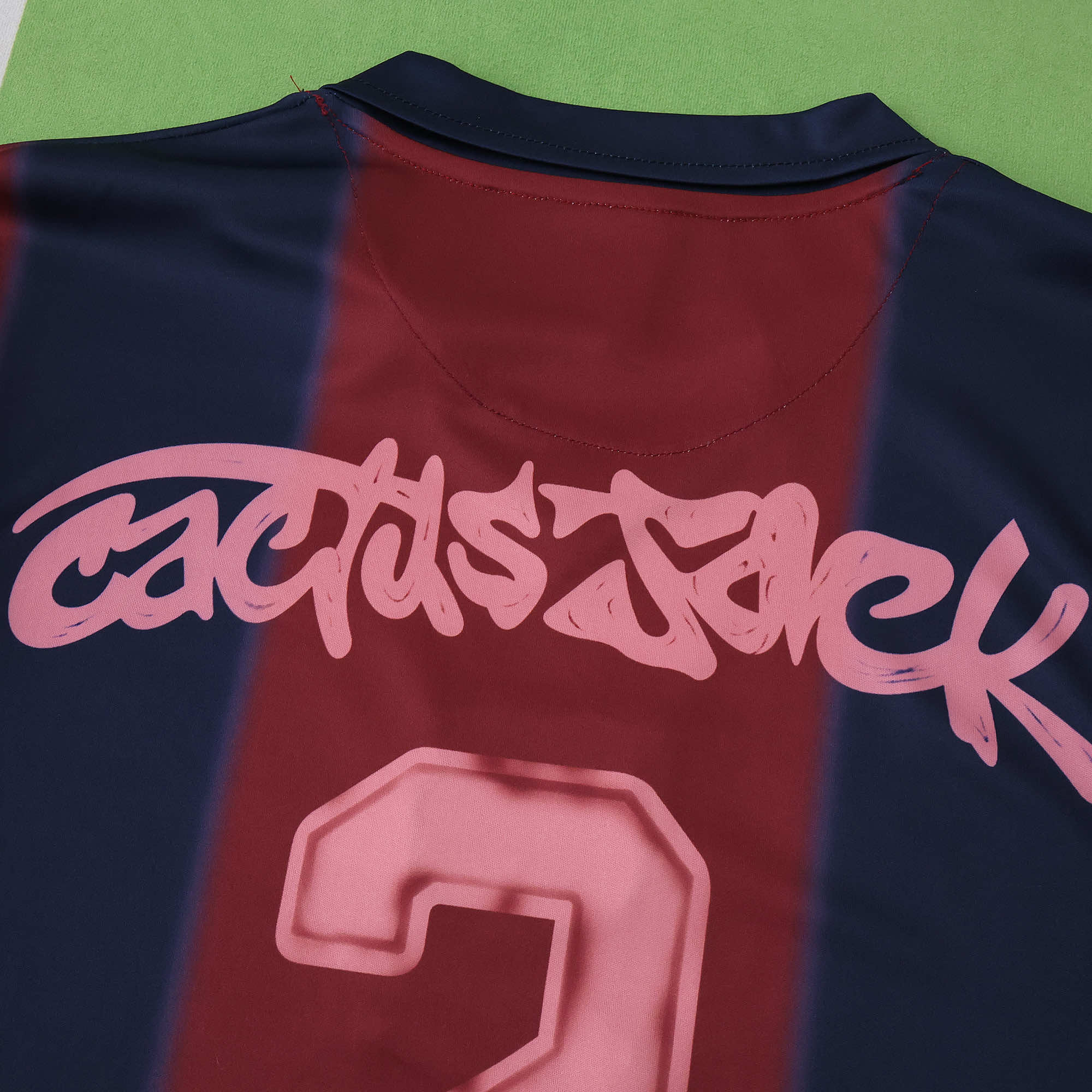 CJ X FC BARCELONA RETRO 2000/01 HOME SKELETON JERSEY