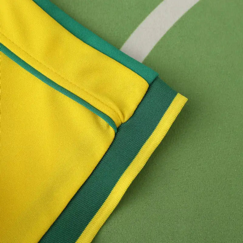 1998 season Brazil home retro Fan version