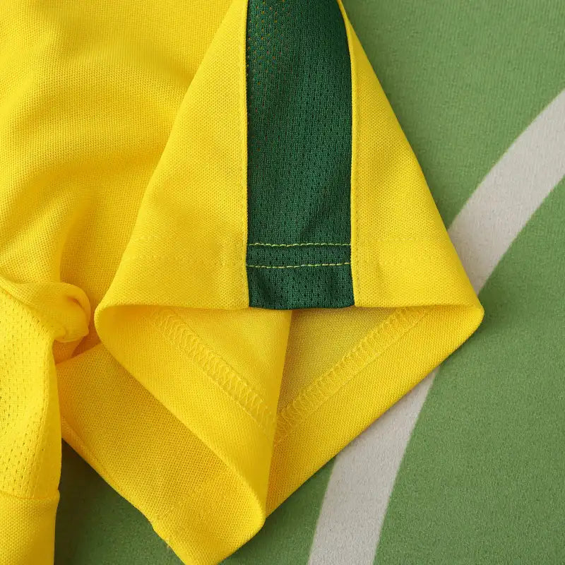 2002 season Brazil home retro Fan version