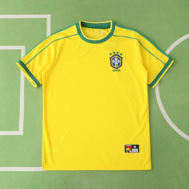 1998 season Brazil home retro Fan version