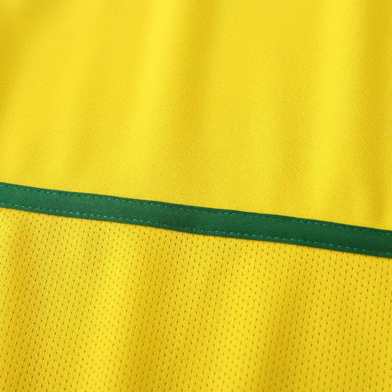 2002 season Brazil home retro Fan version