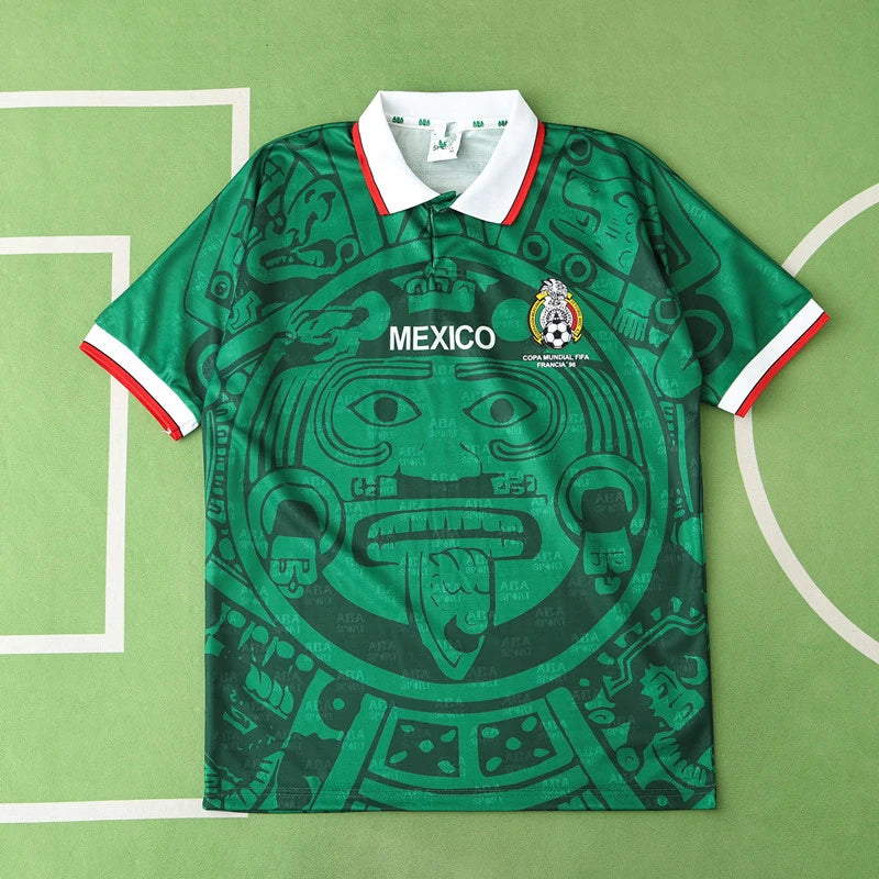 1998 season Mexico home retro Fan version