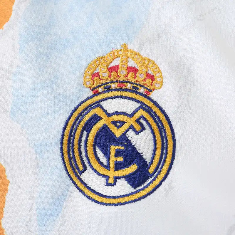 2425 Real Madrid CF white Training suit set