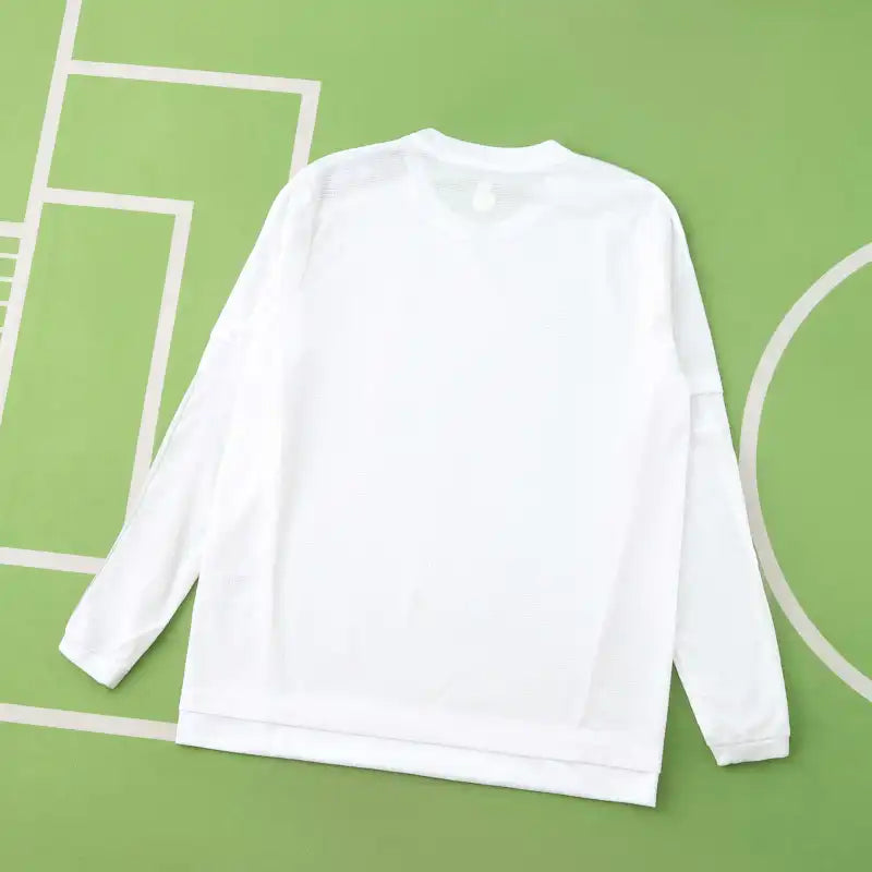 1516 season Real Madrid CF home Long sleeved retro Fan version